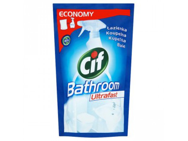 Cif Жидкое моющее средство для ванной комнаты, сменная упаковка 500 мл